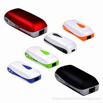 5,200mAh Power Bank with Wi-Fi Function, Six Colors Optional, OEM Logo Charger